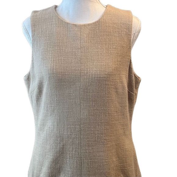 Michael Kors 60's Inspired Mini Sheath Dress Color Block With 2 Pockets - Picture 2 of 16